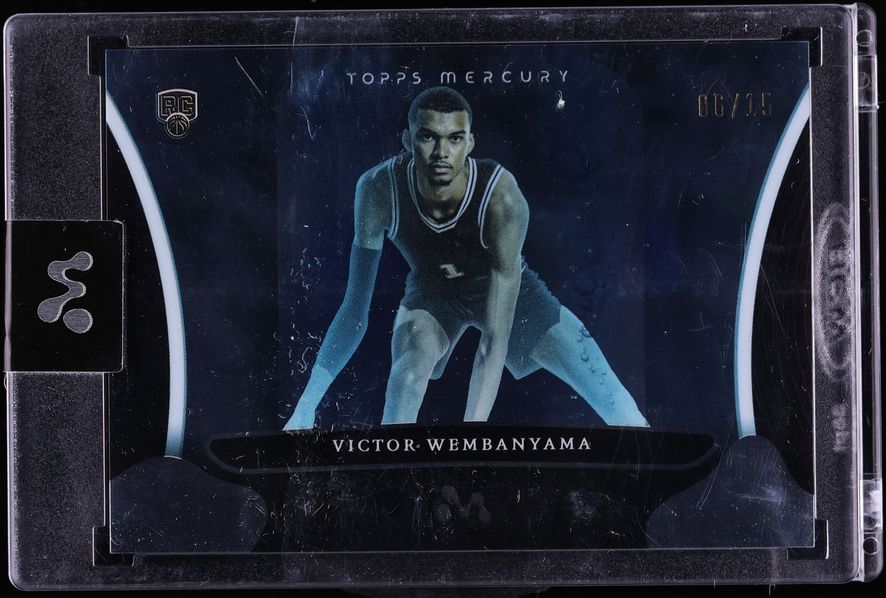 2023 Topps Mercury Specimen Tank Victor Wembanyama ROOKIE /15 #16