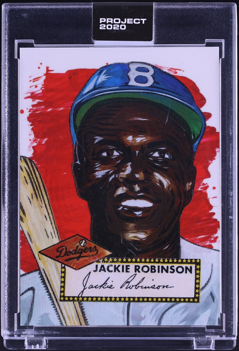 2020 Topps Project 2020 By Blake Jamieson Jackie Robinson #42