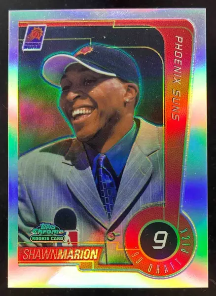 1999-00 Topps Chrome Refractors #120 Shawn Marion RC