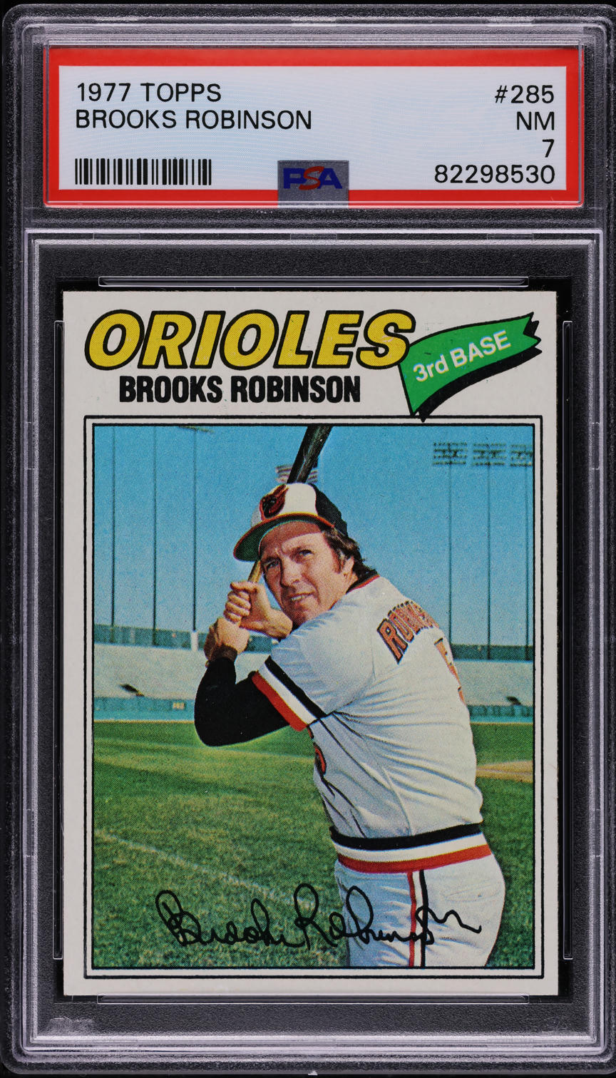 1977 Topps Brooks Robinson #285 PSA 7 NRMT