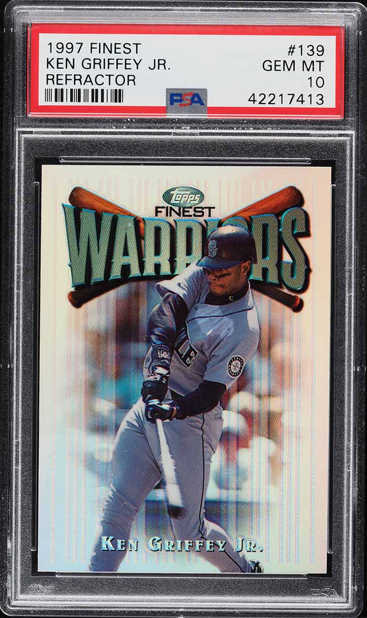 1997 Finest Refractor Ken Griffey Jr. #139 PSA 10 GEM MINT