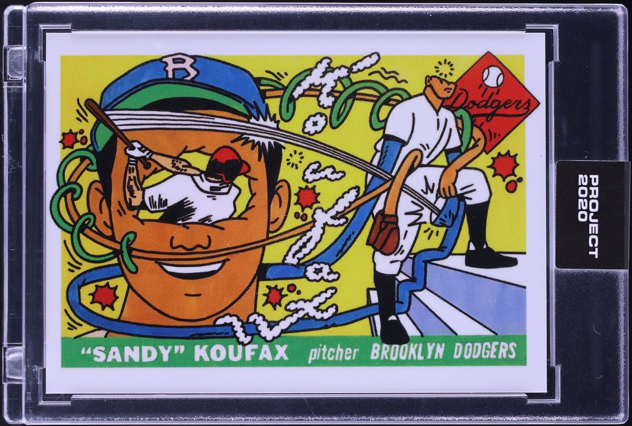 2020 Topps Project 2020 By Ermsy Sandy Koufax #145
