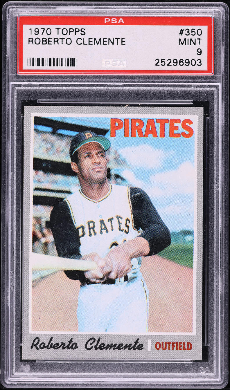 1970 Topps Roberto Clemente #350 PSA 9 MINT