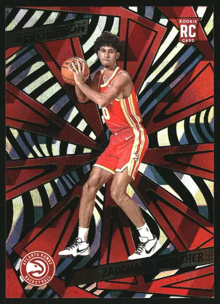 2024-25 Panini Revolution Cubic #104 Zaccharie Risacher RC /50