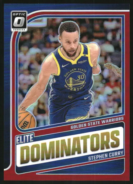 2024-25 Panini Donruss Optic Elite Dominators Red #4 Stephen Curry /99