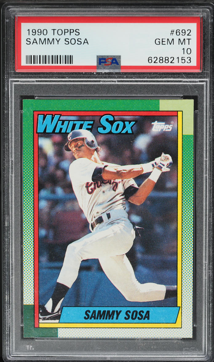 1990 Topps Sammy Sosa ROOKIE #692 PSA 10 GEM MINT