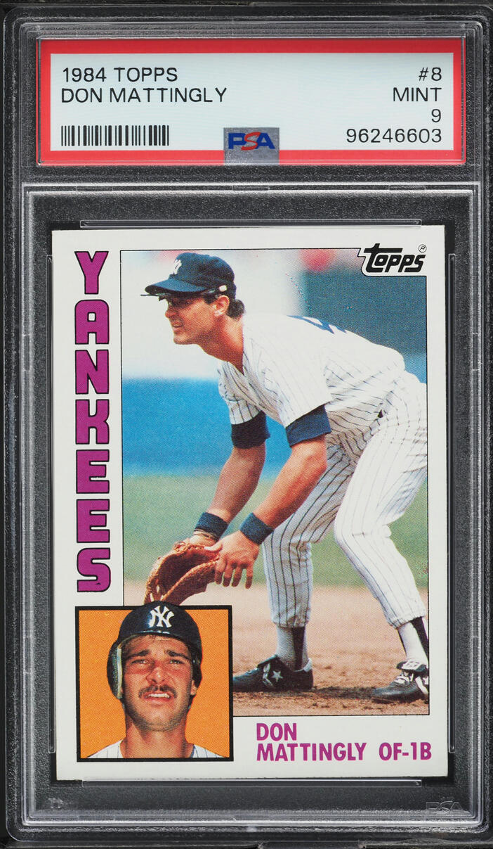 1984 Topps Don Mattingly ROOKIE #8 PSA 9 MINT