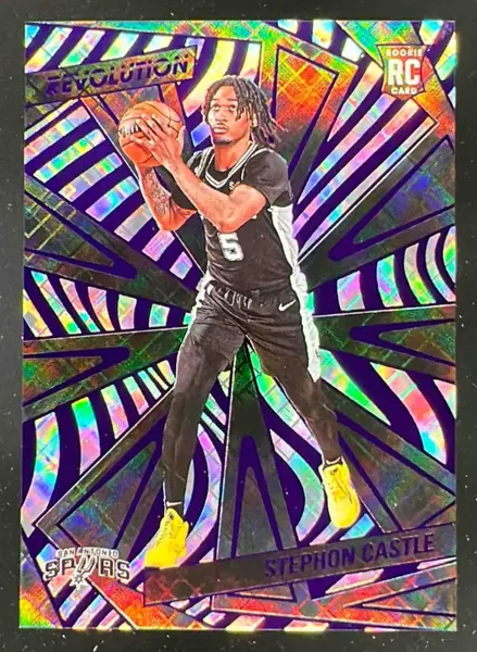 2024-25 Panini Revolution Cosmic #116 Stephon Castle RC /99