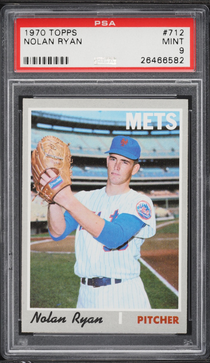 1970 Topps Nolan Ryan #712 PSA 9 MINT