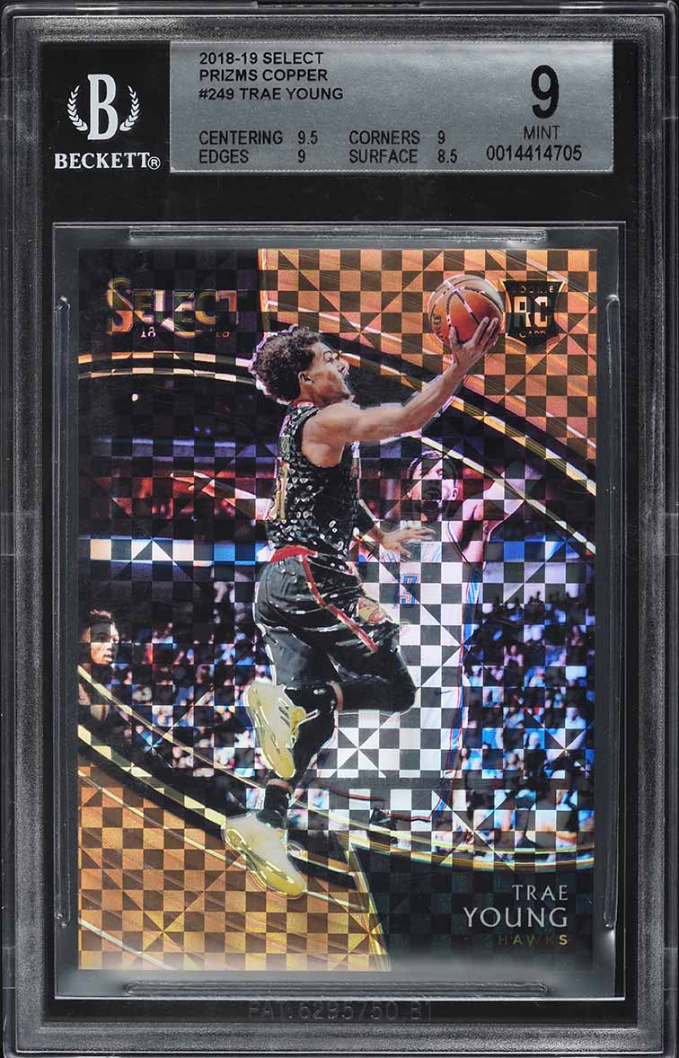 Trae Young 2018 Select #249 Courtside Copper /60 Price Guide