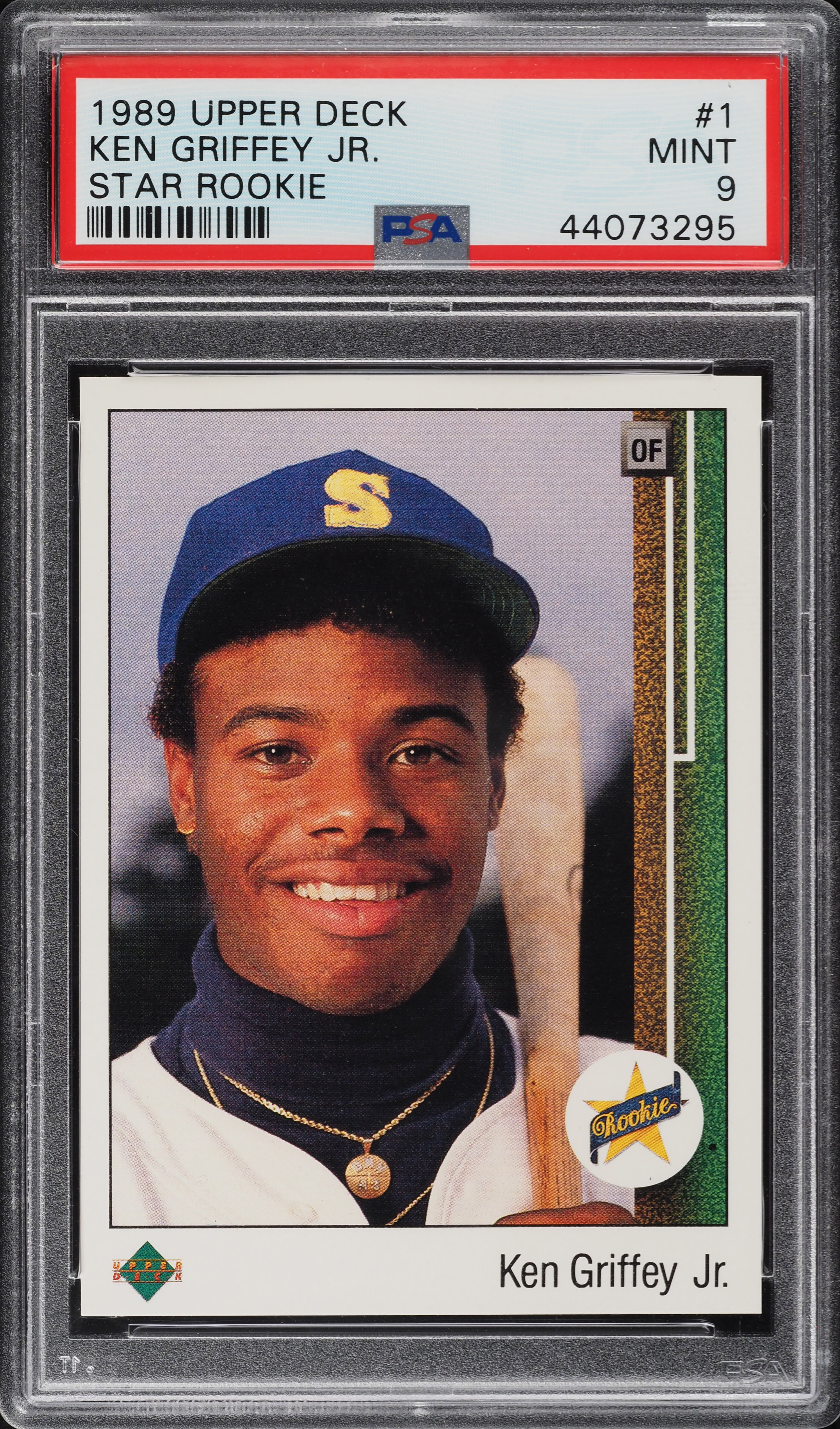 1989 Upper Deck Ken Griffey Jr. ROOKIE #1 PSA 9 MINT