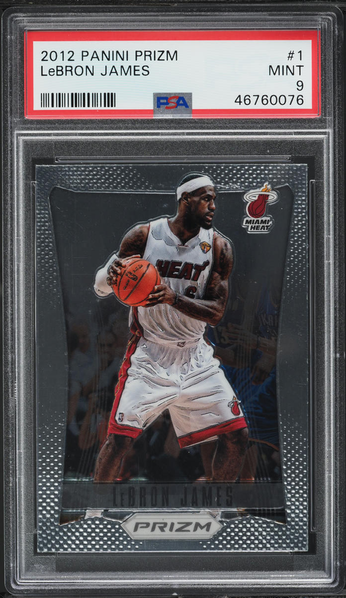 2012 Panini Prizm LeBron James #1 PSA 9 MINT