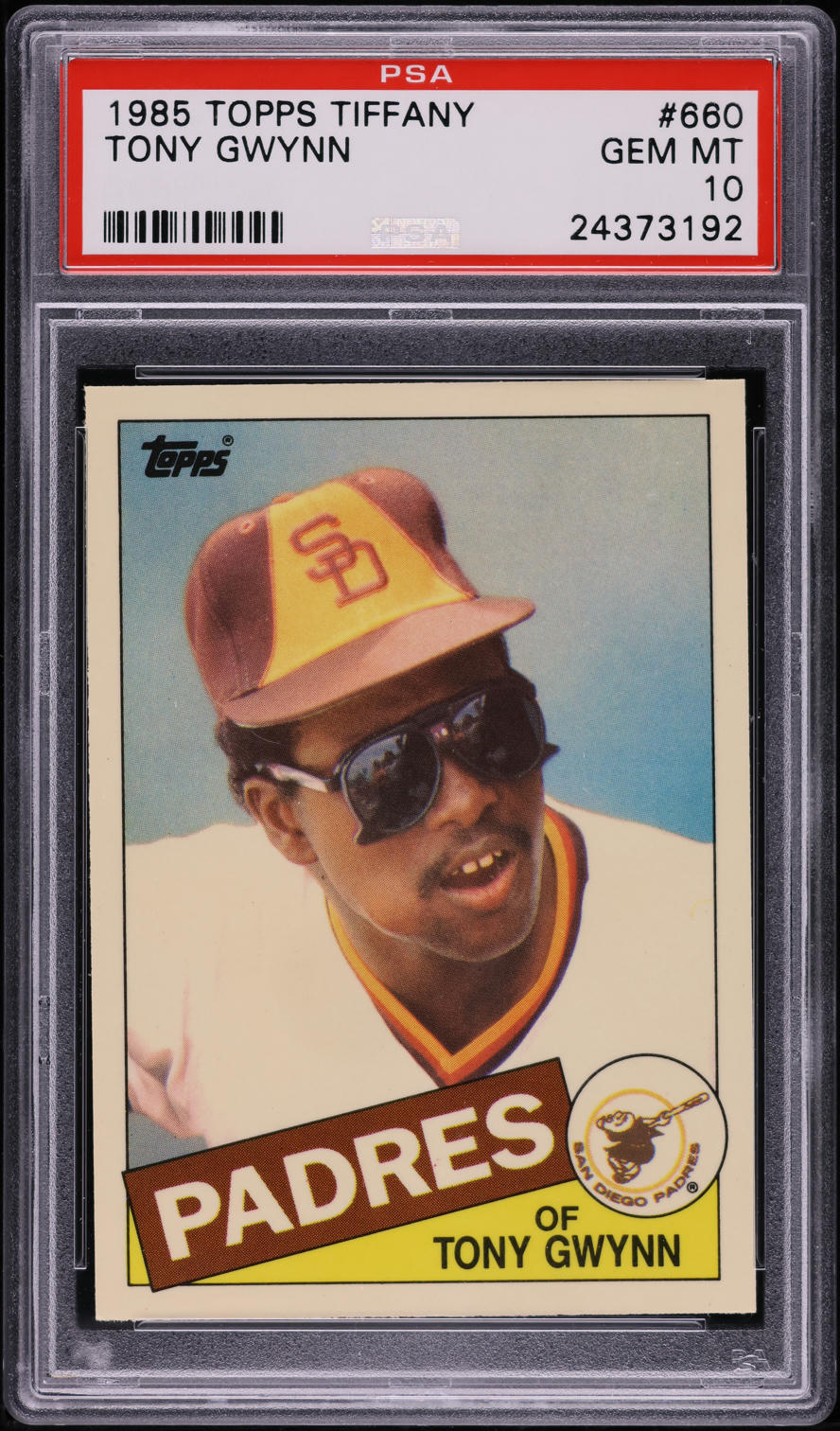 1985 Topps Tiffany Tony Gwynn #660 PSA 10 GEM MINT