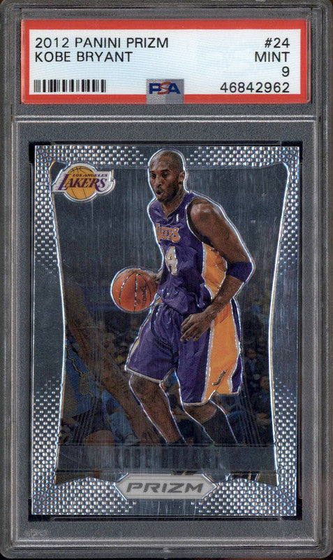 2012 Prizm #24 Kobe Bryant PSA 9