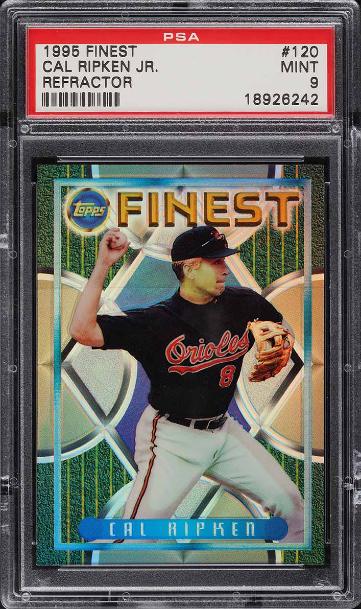 1995 Finest Refractor Cal Ripken Jr. #120 PSA 9 MINT