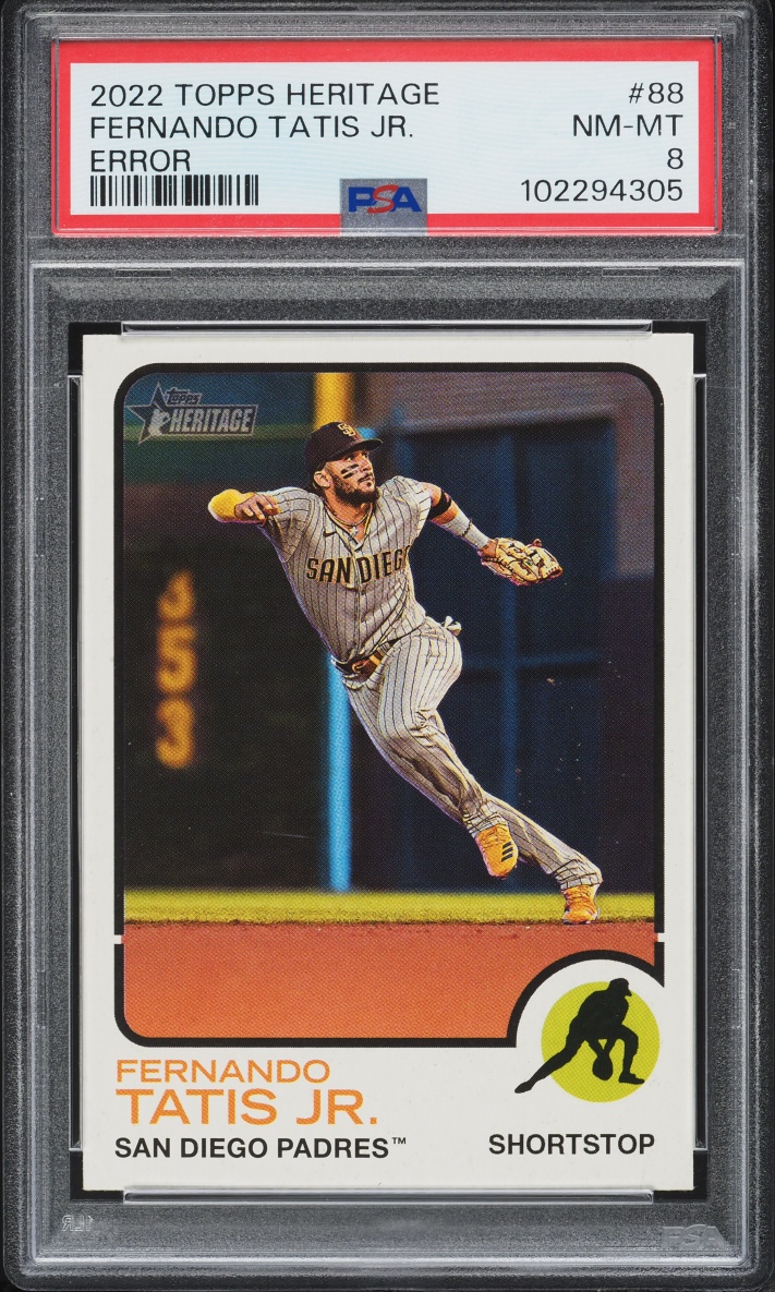 Fernando Tatis Jr. #88 2022 Topps Heritage Baseball Mini