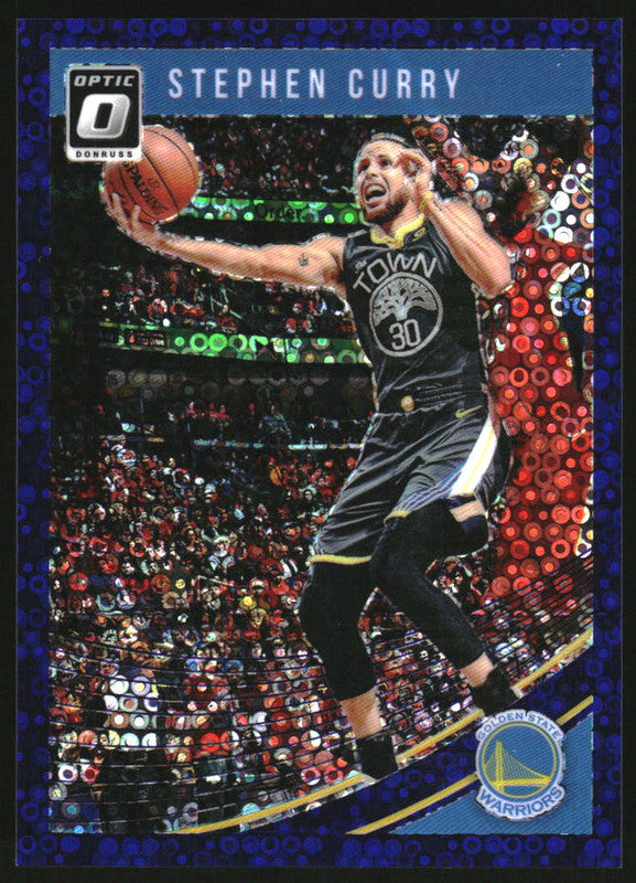 2018-19 Panini Donruss Optic Fast Break Purple #2 Stephen Curry /95