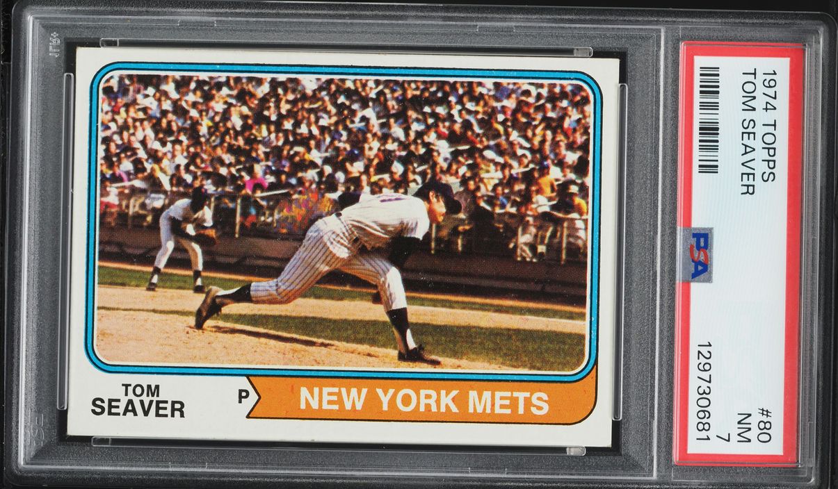 1974 Topps Tom Seaver #80 PSA 7 NRMT