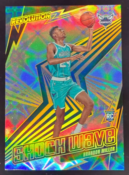 2023-24 Panini Revolution Shock Wave Galactic #9 Brandon Miller RC