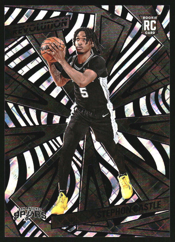 2024-25 Panini Revolution Cosmic #116 Stephon Castle RC /99