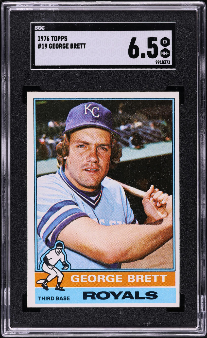 1976 Topps George Brett #19 SGC 6.5 EXMT+
