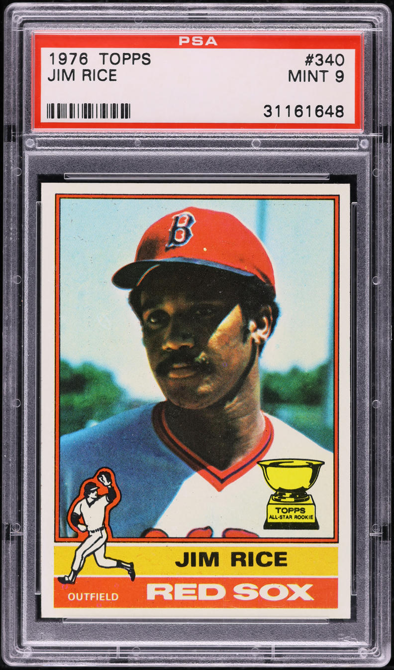 1976 Topps Jim Rice #340 PSA 9 MINT