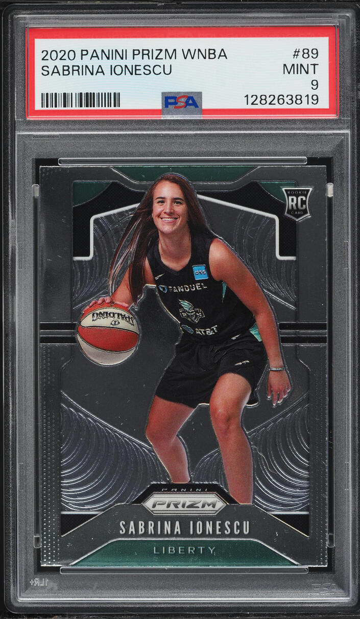 2020 Panini Prizm WNBA Sabrina Ionescu ROOKIE #89 PSA 9 MINT