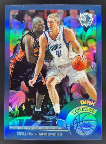 2002-03 Topps Chrome Refractors #29 Dirk Nowitzki