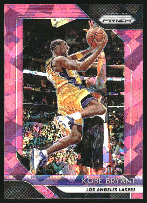 2018-19 Panini Prizm Prizms Pink Ice #15 Kobe Bryant