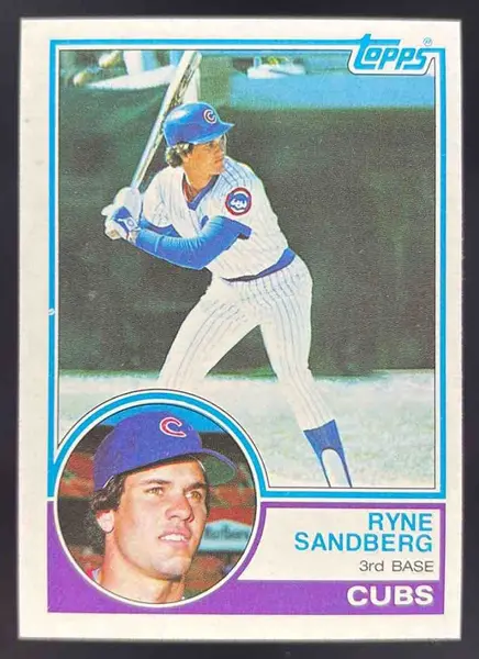 1983 Topps #83 Ryne Sandberg RC