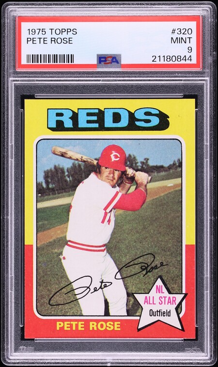 1975 Topps Pete Rose #320 PSA 9 MINT