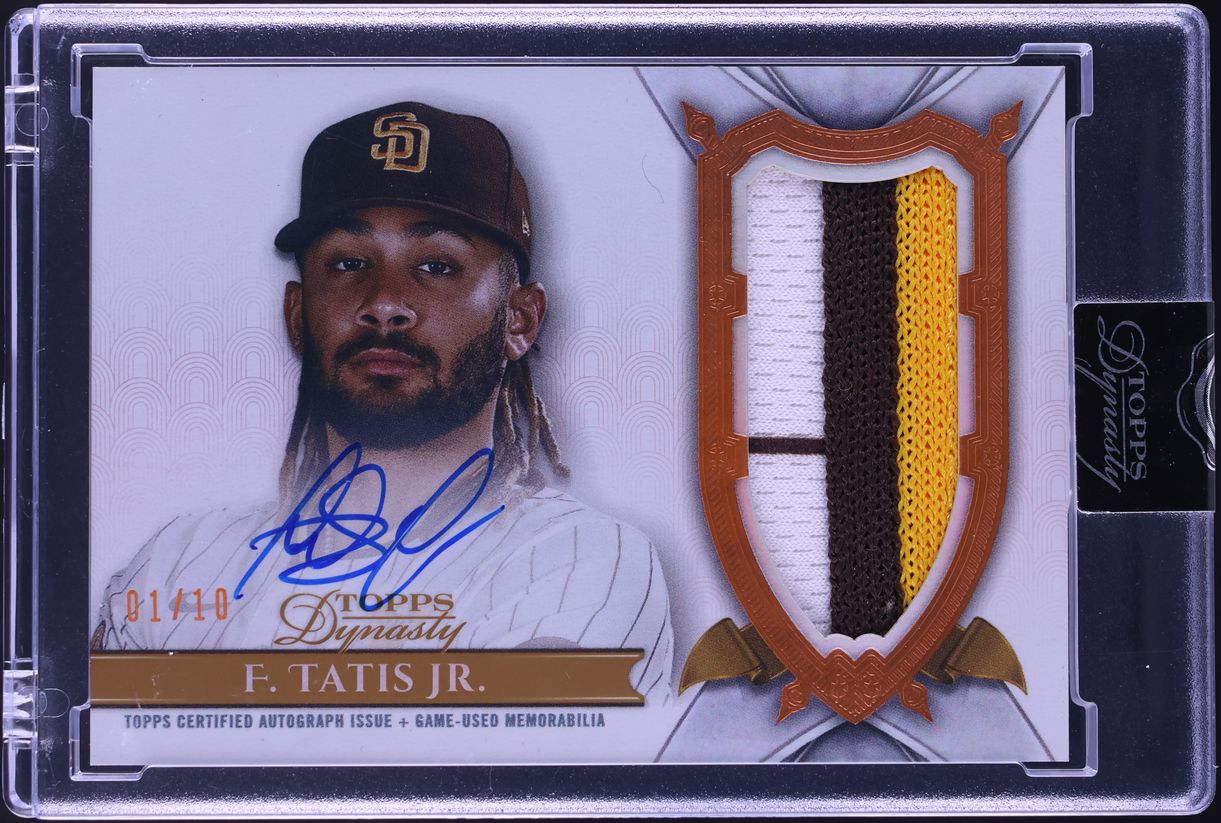 Topps Dynasty Tatis Jr. タティス auto サイン topps auto tatis jr auto タティスjr サイン - メルカリ