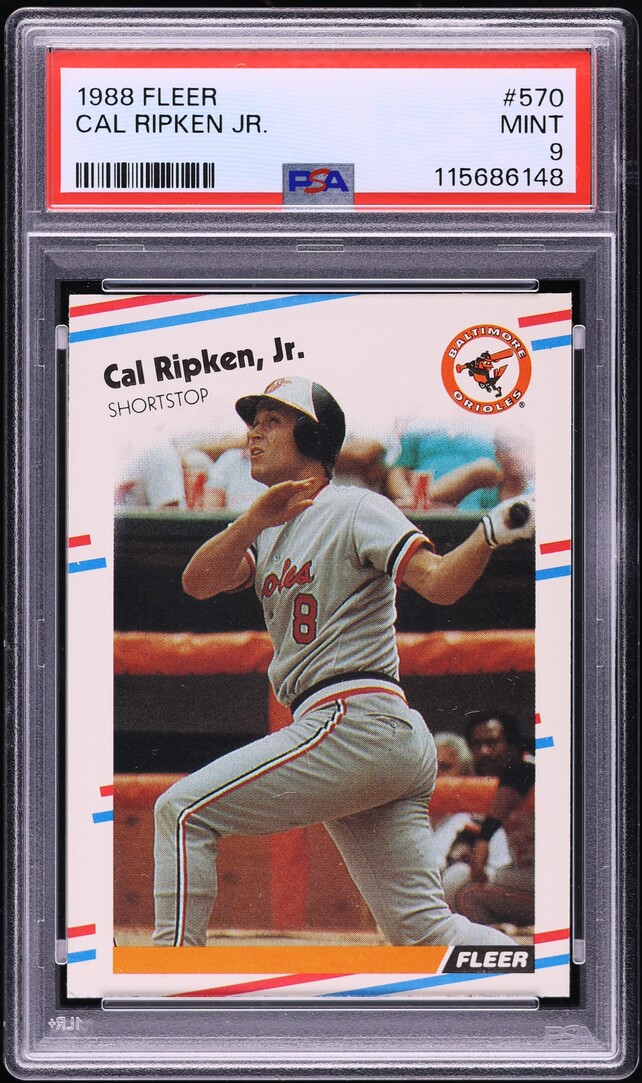 1988 Fleer Cal Ripken Jr. #570 PSA 9 MINT