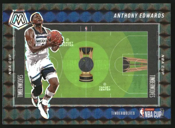 2024-25 Panini Mosaic NBA Cup #8 Anthony Edwards