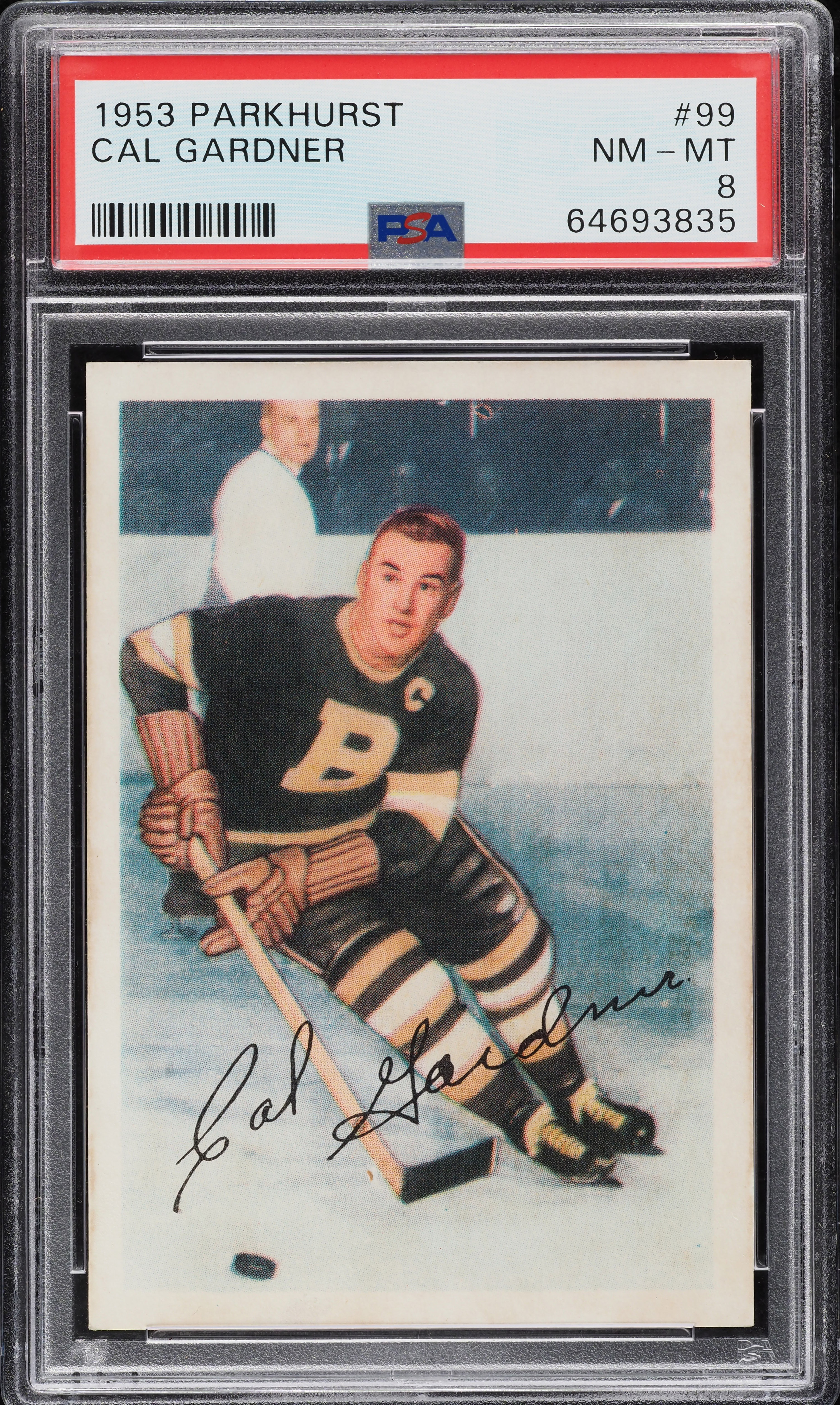 1953 Parkhurst Cal Gardner #99 PSA 8 NM-MT