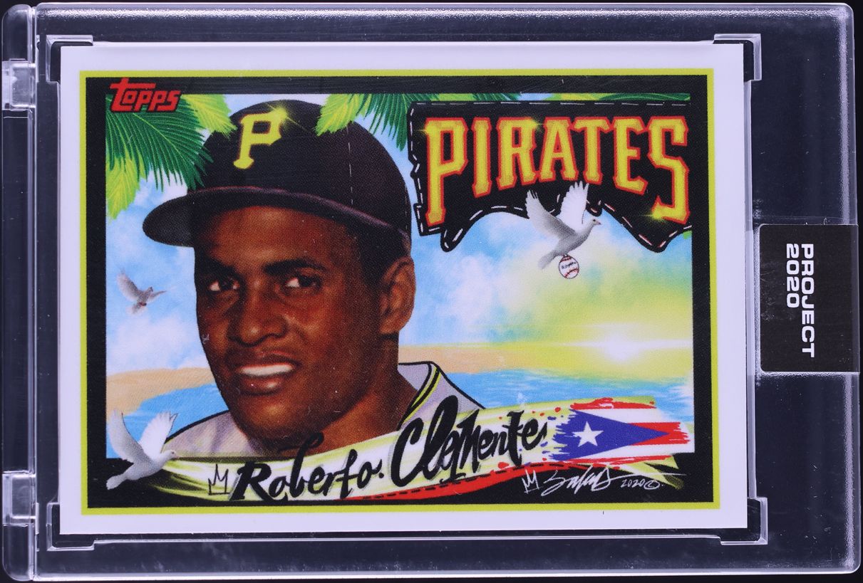 2020 Topps Project 2020 By King Saladeen Roberto Clemente #154