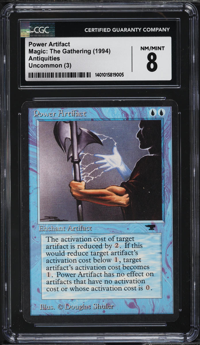 1994 Magic The Gathering MTG Antiquities Power Artifact CGC 8 NM-MT