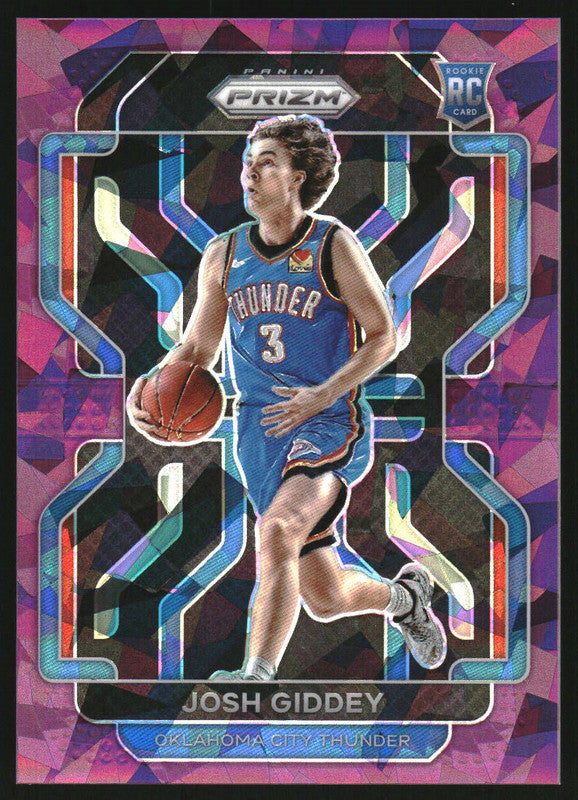 2021-22 Panini Prizm Purple Ice #301 Josh Giddey RC /149