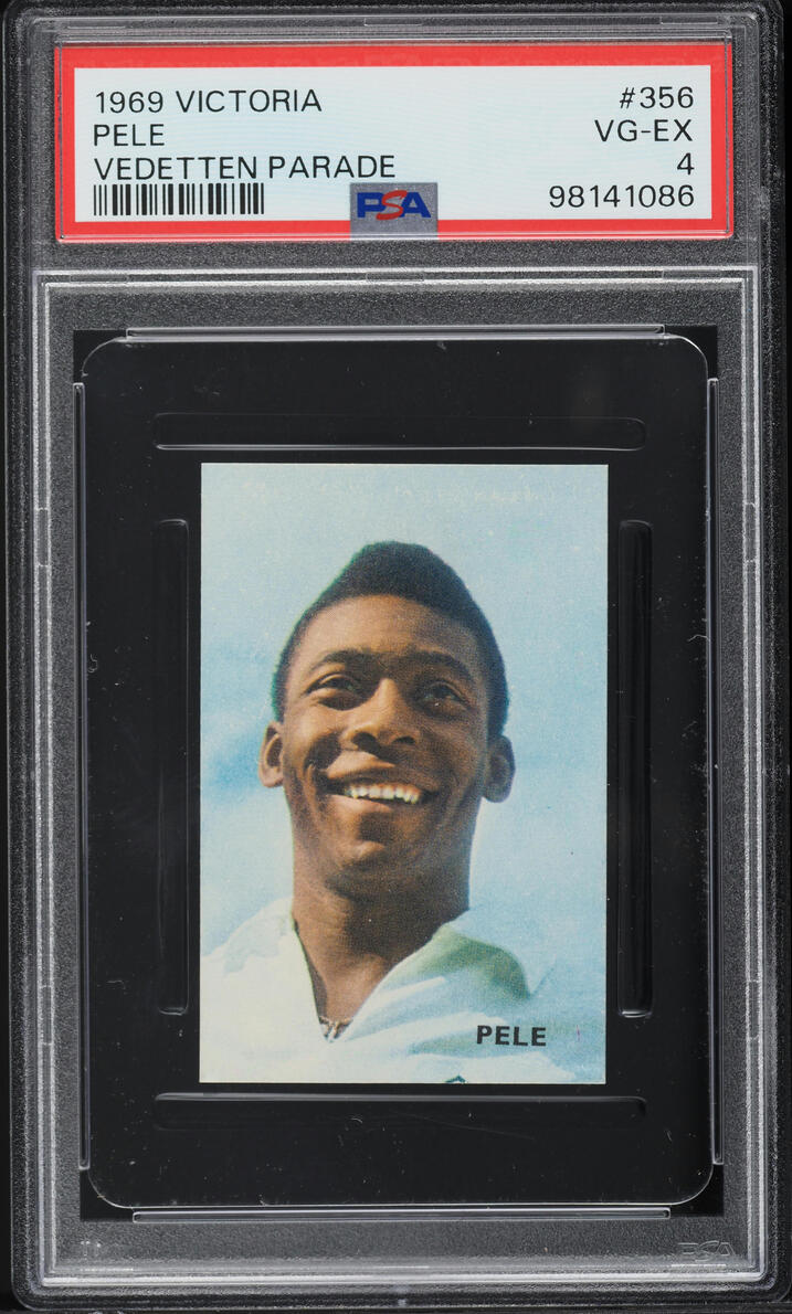 1969 Victoria Vedetten Parade Pele #356 PSA 4 VGEX