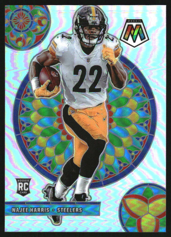 2021 Panini Mosaic Glass Mosaic #GM-29 Najee Harris RC