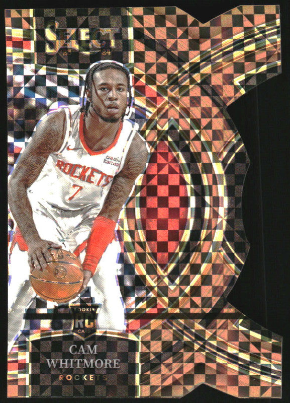 2023-24 Select Prizms Bronze Checker Die-Cut #118 Cam Whitmore RC Rookie /49