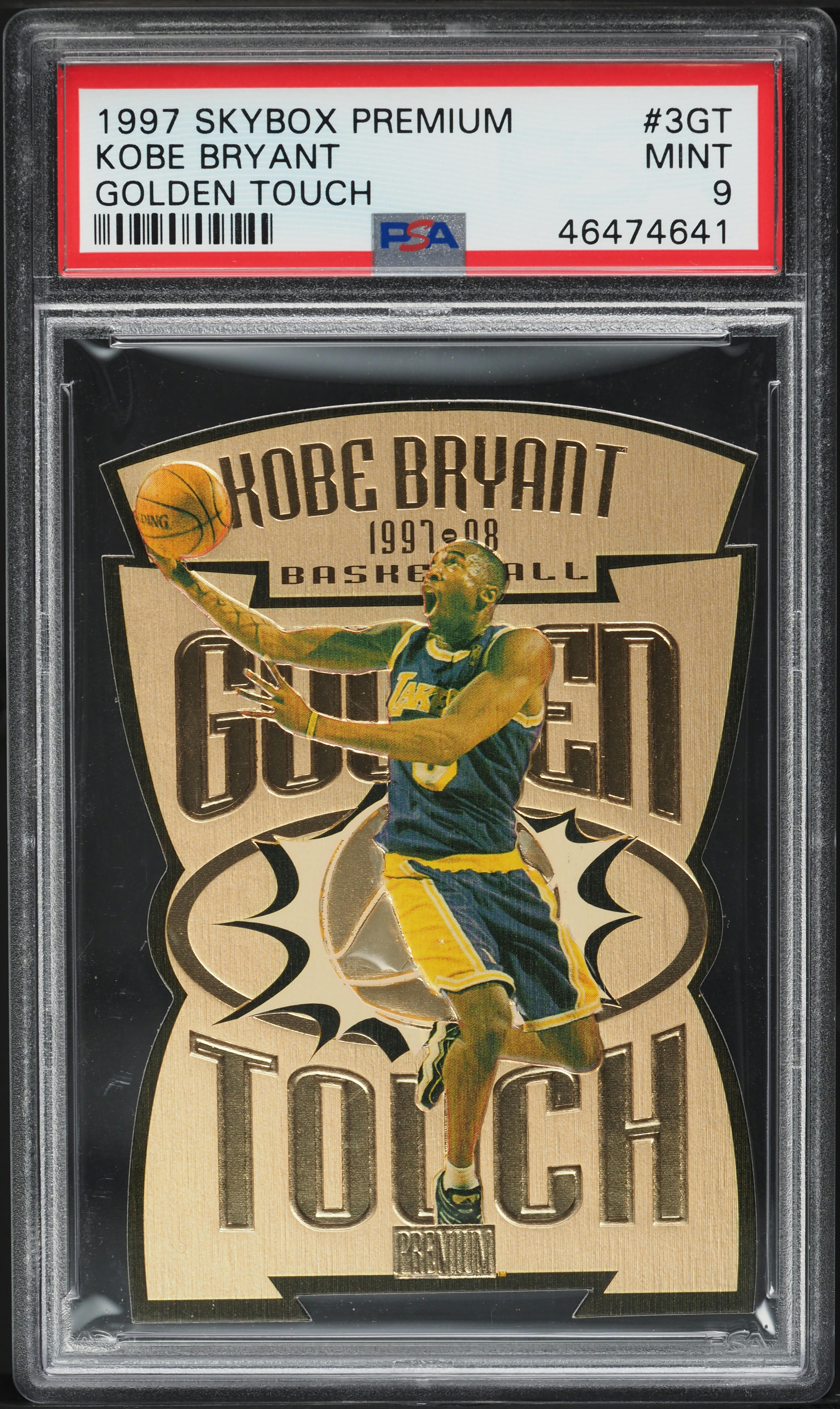 Kobe Bryant 1997 SkyBox Premium #3GT Golden Touch Price Guide