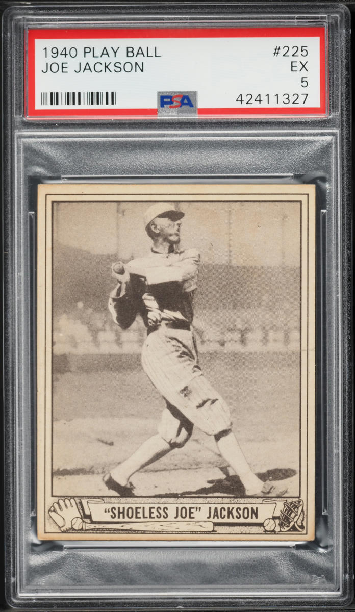 1940 Play Ball Joe Jackson #225 PSA 5 EX