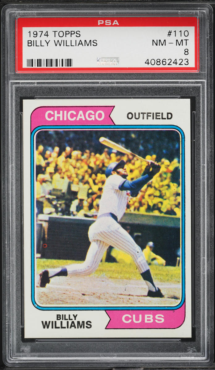 1974 Topps Billy Williams #110 PSA 8 NM-MT