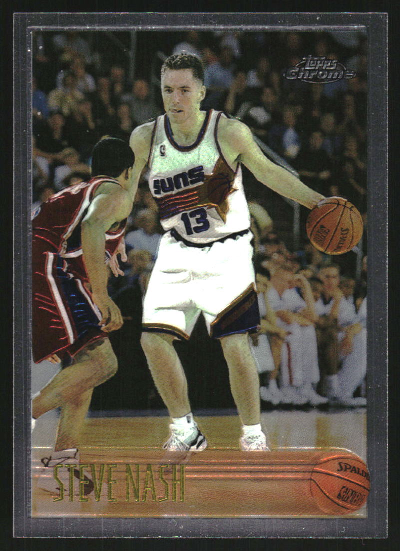 1996-97 Topps Chrome #182 Steve Nash RC Rookie