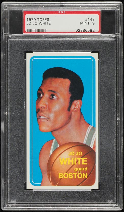 1970 Topps Basketball Jo Jo White ROOKIE #143 PSA 9 MINT