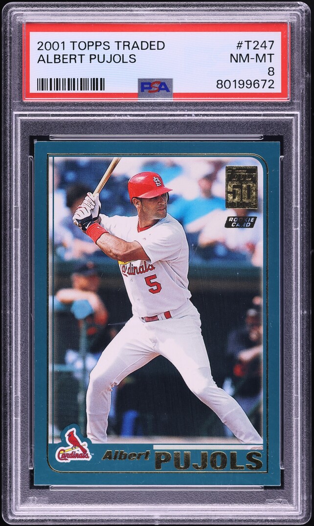 Albert Pujols 2001 Topps Traded #T247 Base Price Guide