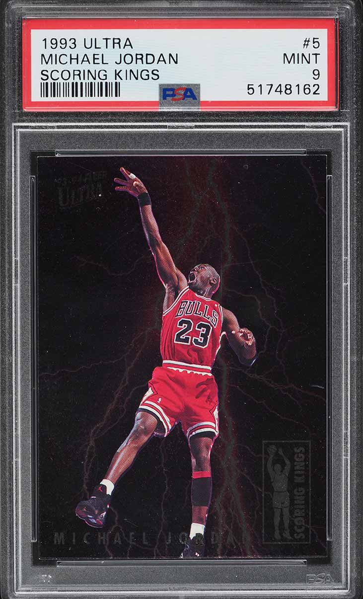1993 Ultra Scoring Kings Michael Jordan #5 PSA 9 MINT