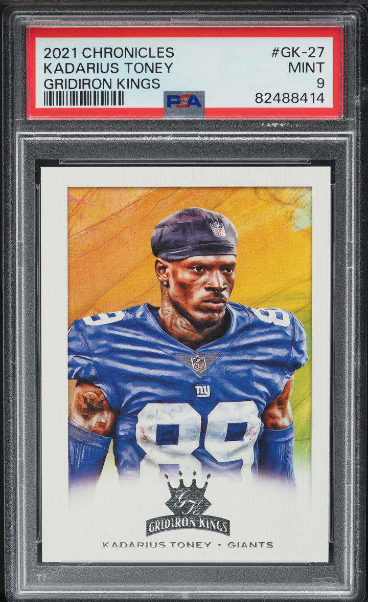 Kadarius Toney #GK-27 2021 Panini Chronicles Football Gridiron Kings Signatures