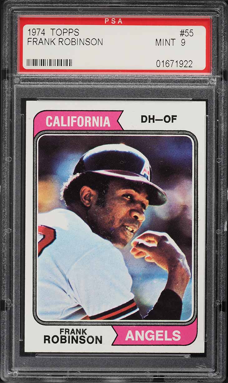 1974 Topps Frank Robinson #55 PSA 9 MINT